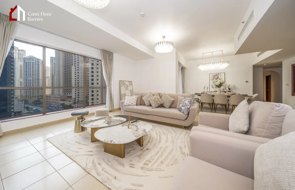 Upgraded 3BR in Rimal 1 | Beachfront Living at JBR