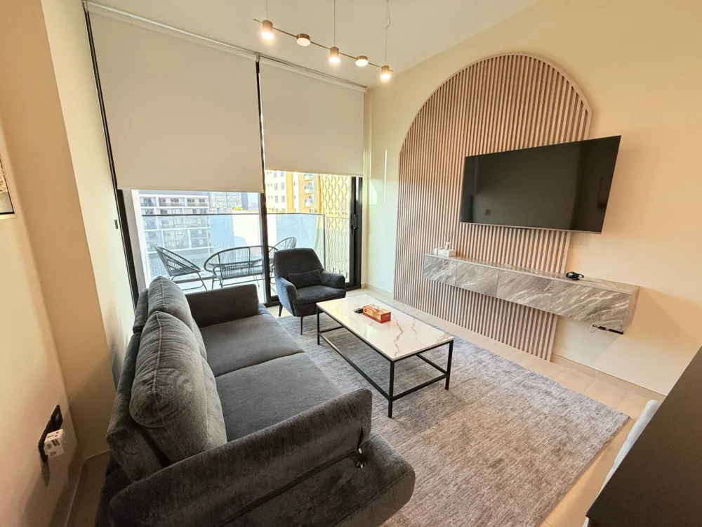 Stylish 2BR | Fully Furnished with Balcony | Prime JVC Location